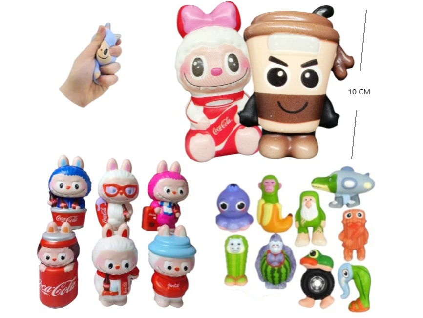 JUGUETE ANTIESTRES PERSONAJES