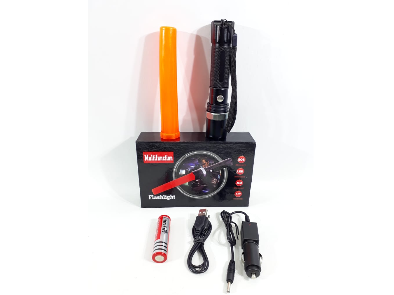 LINTERNA RECARGABLE MULTIFUNCION