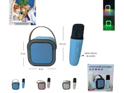 PARLANTE BT CON LUZ C/1 MIC