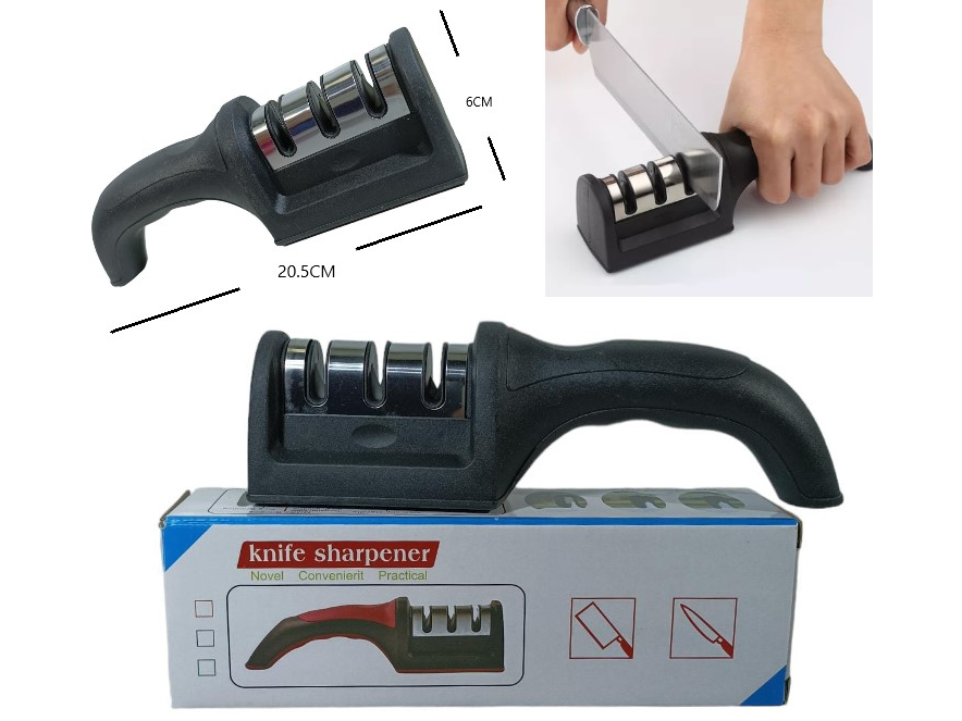 AFILADOR DE CUCHILLOS 3 EN 1