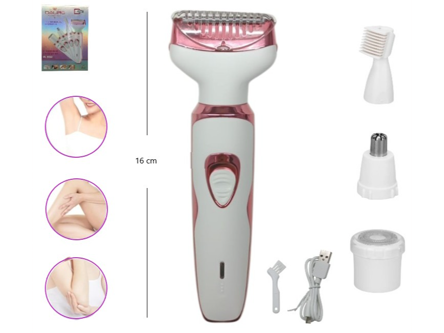 DEPILADOR ELECTRICA RECARGABLE 4 EN 1