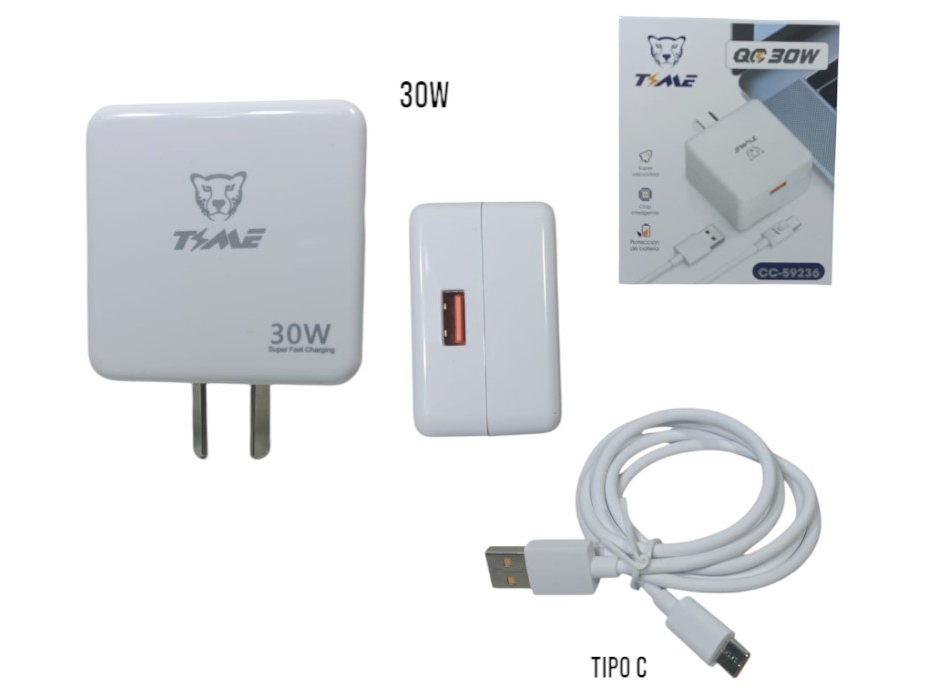 CARGADOR QC 30W