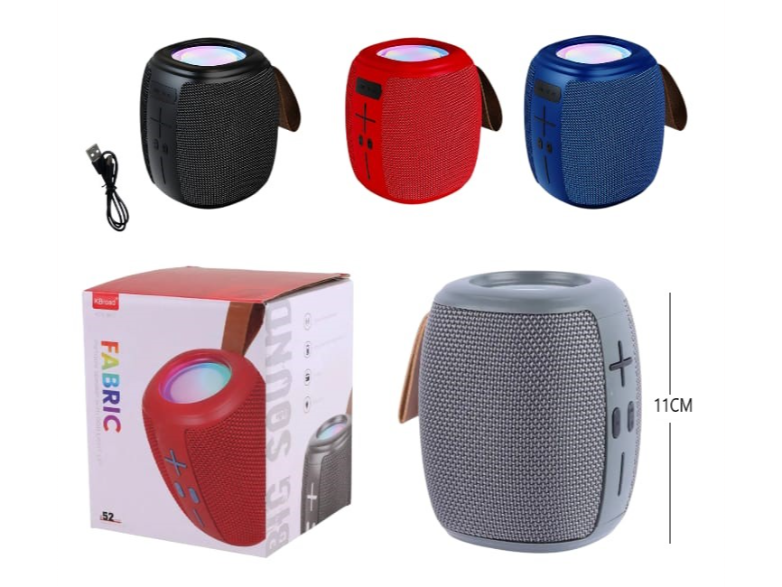 PARLANTE FABRIC FM/BT/USB