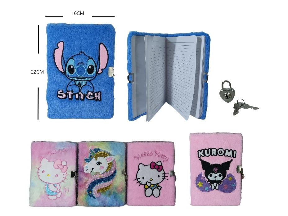 AGENDA PELUCHE PERSONAJES