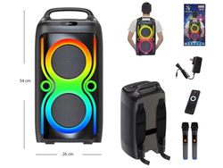 PARLANTE MOCHILA 6.5 X2 C/MIC