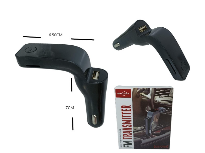 TRANSMISOR DE AUTO 1 USB BT-MP3