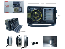 RADIO AM/FM CON CARGA SOLAR BLUETOOH