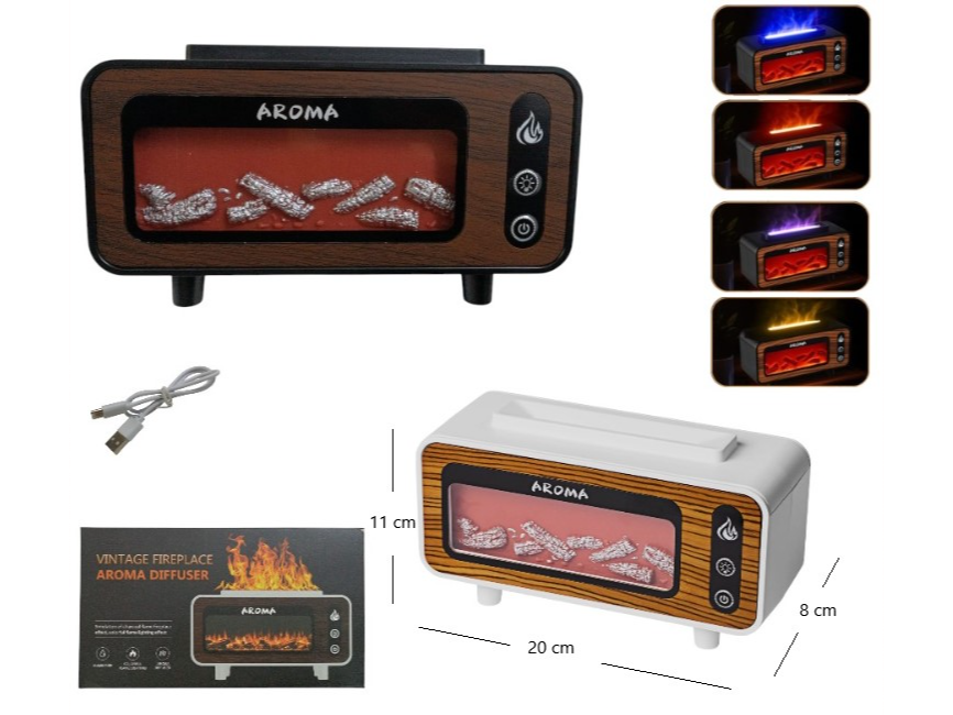 HUMIDIFICADOR FOGATA VINTAGE AROMA