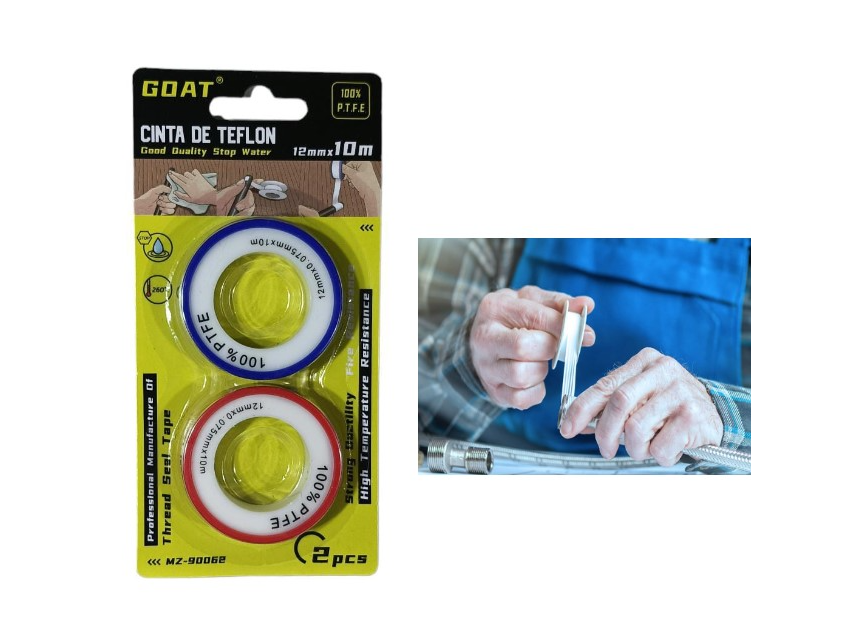 CINTA DE TEFLON 12MM 10M