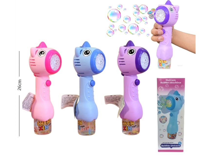 UNICORNIO BURBUJERO A PILA