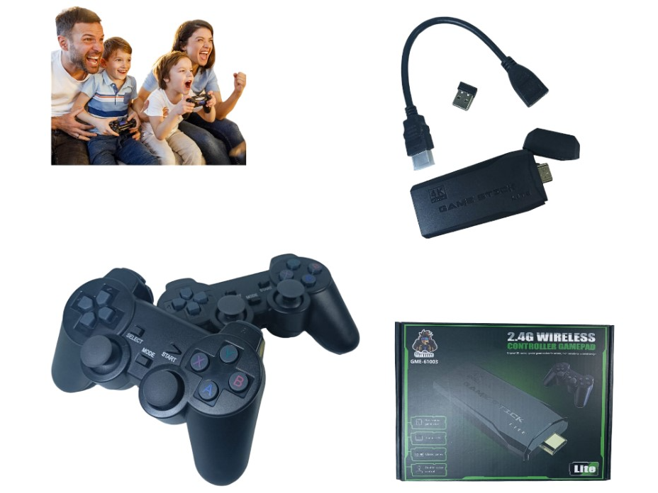 CONSOLA VIDEO JUEGO STICK 64GB