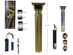 CORTA PELO RECARGABLE METAL