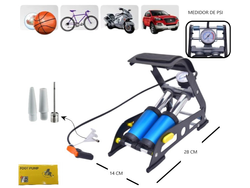 INFLADOR DE PIE CON PEDAL