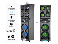 PARLANTE TORRE CON MIC