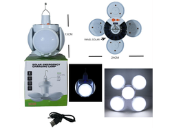 LAMPARA CAMPING SOLAR RECARGABLE