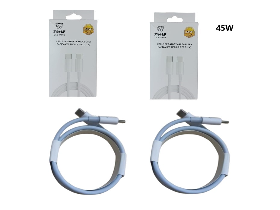 CABLE TIME TIPO C A C 1M 45W