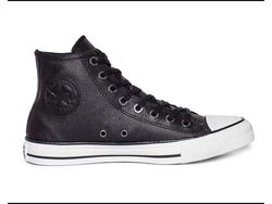 CONVERSE BOTA CUERO NEGRA