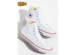 CONVERSE BOTA CUERO BLANCA