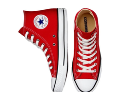 CONVERSE BOTA CLASICA ROJA