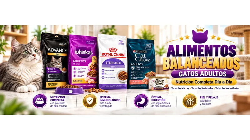 Alimentos para Gatos Adultos