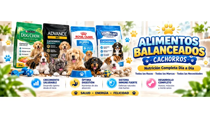 Alimentos para Cachorros
