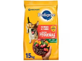 Pedigree Adulto Raza Pequeña x 15kg