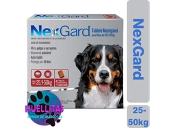 NEXGARD COMPRIMIDO 25-50KG