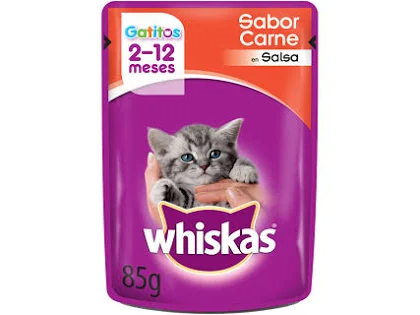 POUCH WHISKAS GATITO 85gr