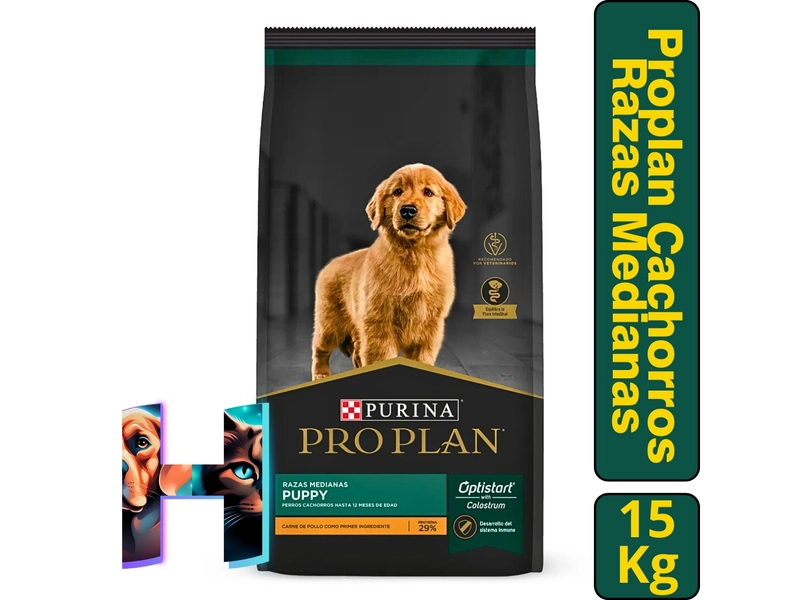 ProPlan Cachorro Razas Medianas X 15 Kg