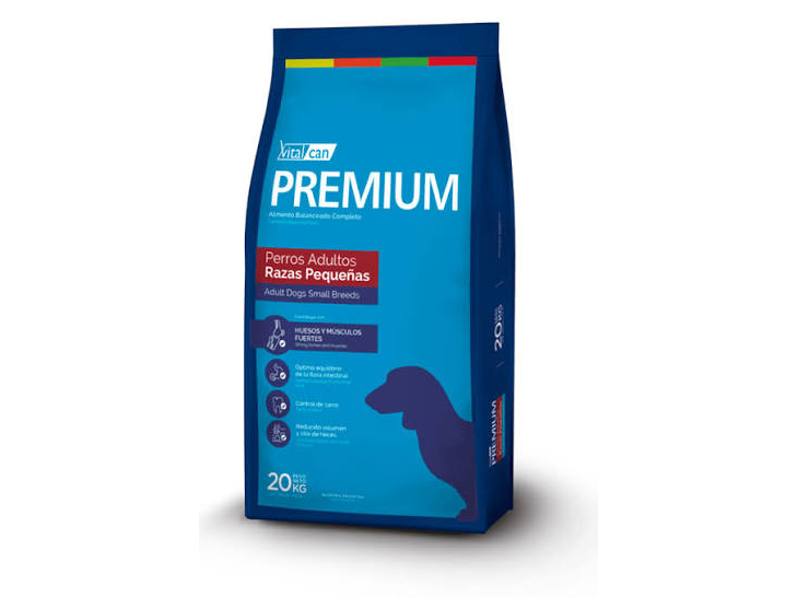 Vitalcan Premium Adulto Raza Pequeña × 20kg