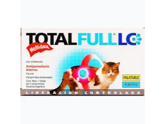 TOTAL FULL Gato Antiparasitario Interno comp.
