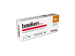 BASKEN PERRO CHICO ANTIPARASITARIO INTERNO COMPRIMIDO