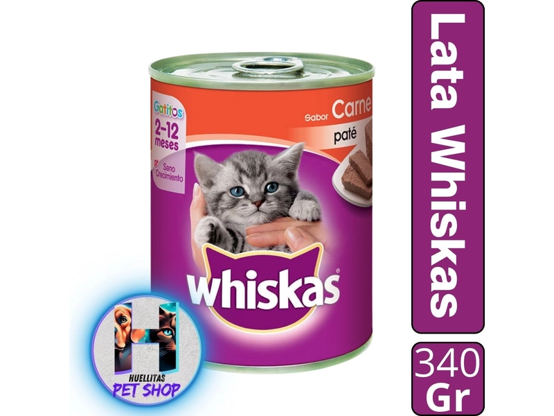 LATA DE WHISKAS X 340G