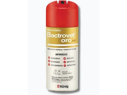 Curabichera Bactrovet Oro 228ml Para Perro y Gato