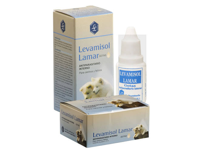 LEVAMISOL LAMAR 15ML GATO Y PERRO