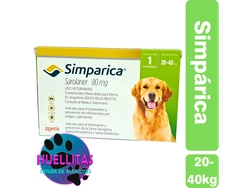 SIMPARICA COMPRIMIDO 20 A 40KG