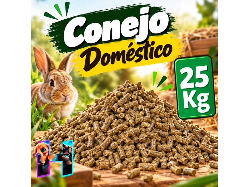 Conejo Doméstico x25kg