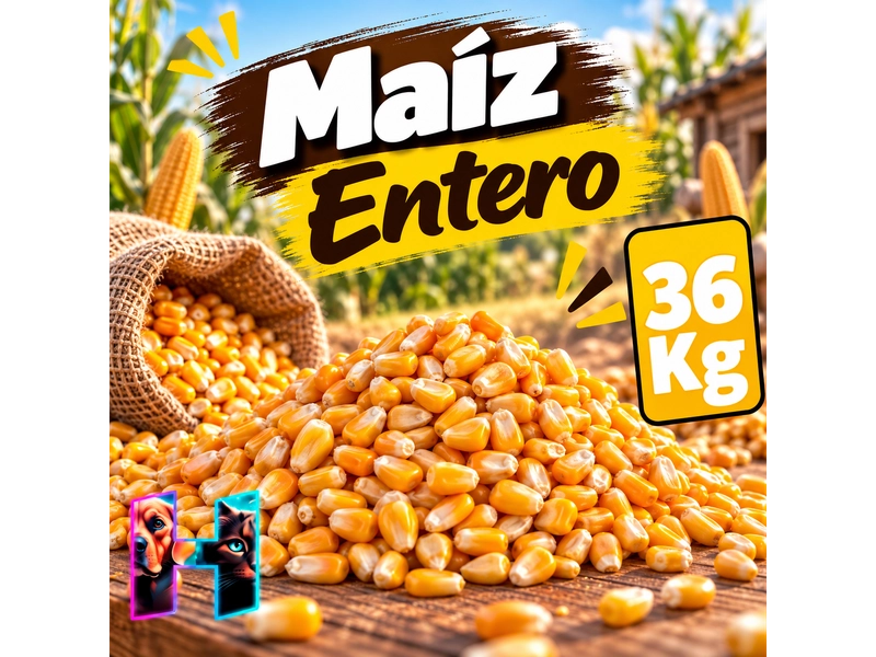 Maiz Entero x 36Kg.