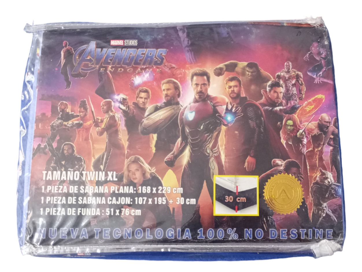 Sabanas infantiles Avengers