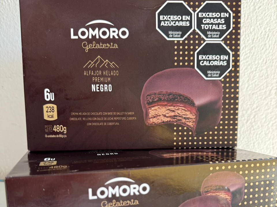 Alfajor Negro Premium x6unid. de Helados Buccellato