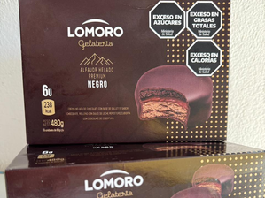 Alfajor Negro Premium x6unid. de Helados Buccellato