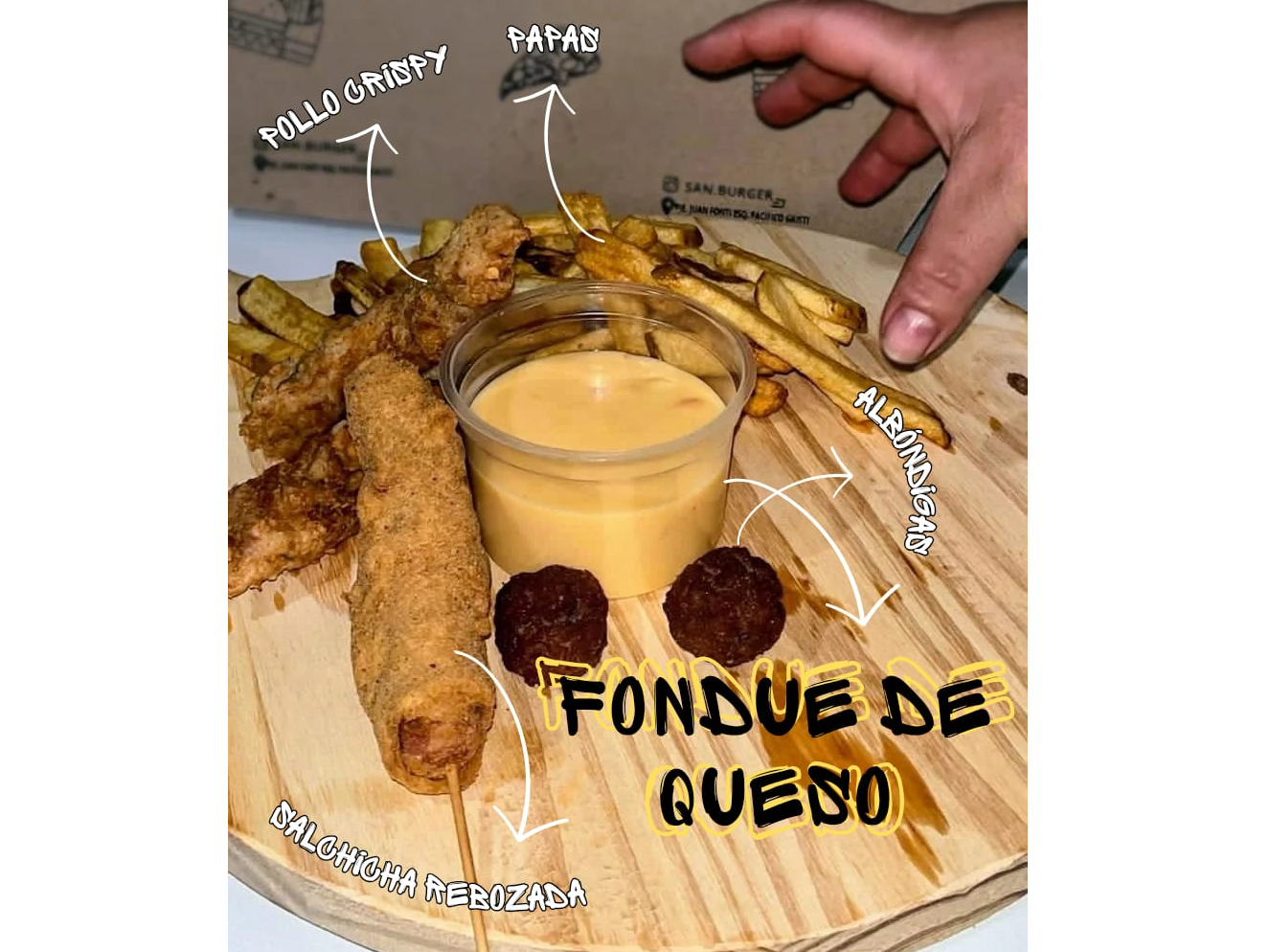 FONDUE DE QUESO