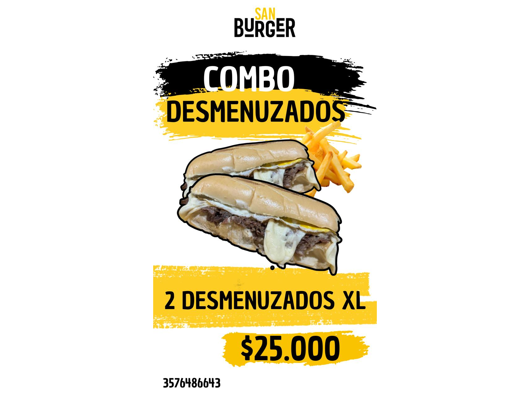 2 DESMENUZADOS XL