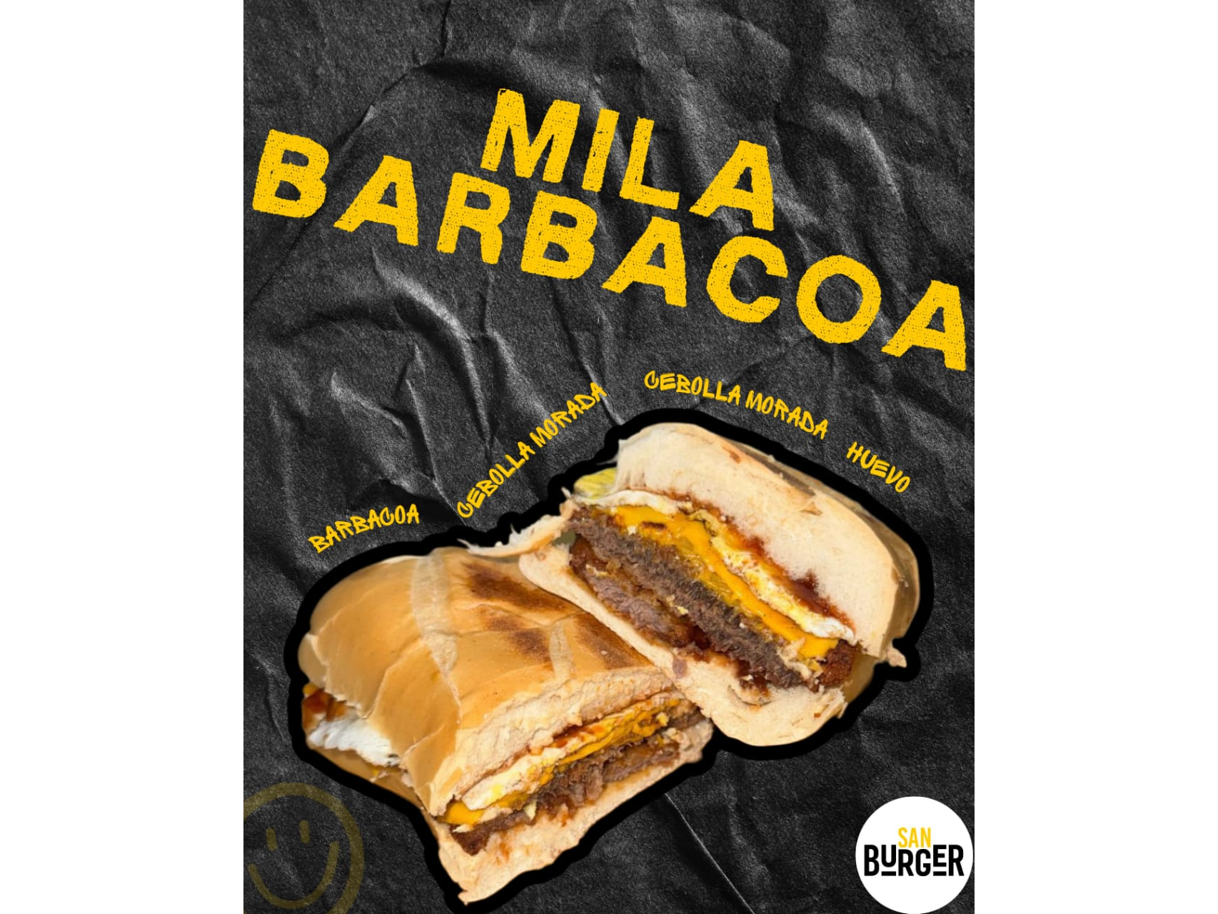 SANDWICH DE MILANESA BARBACOA