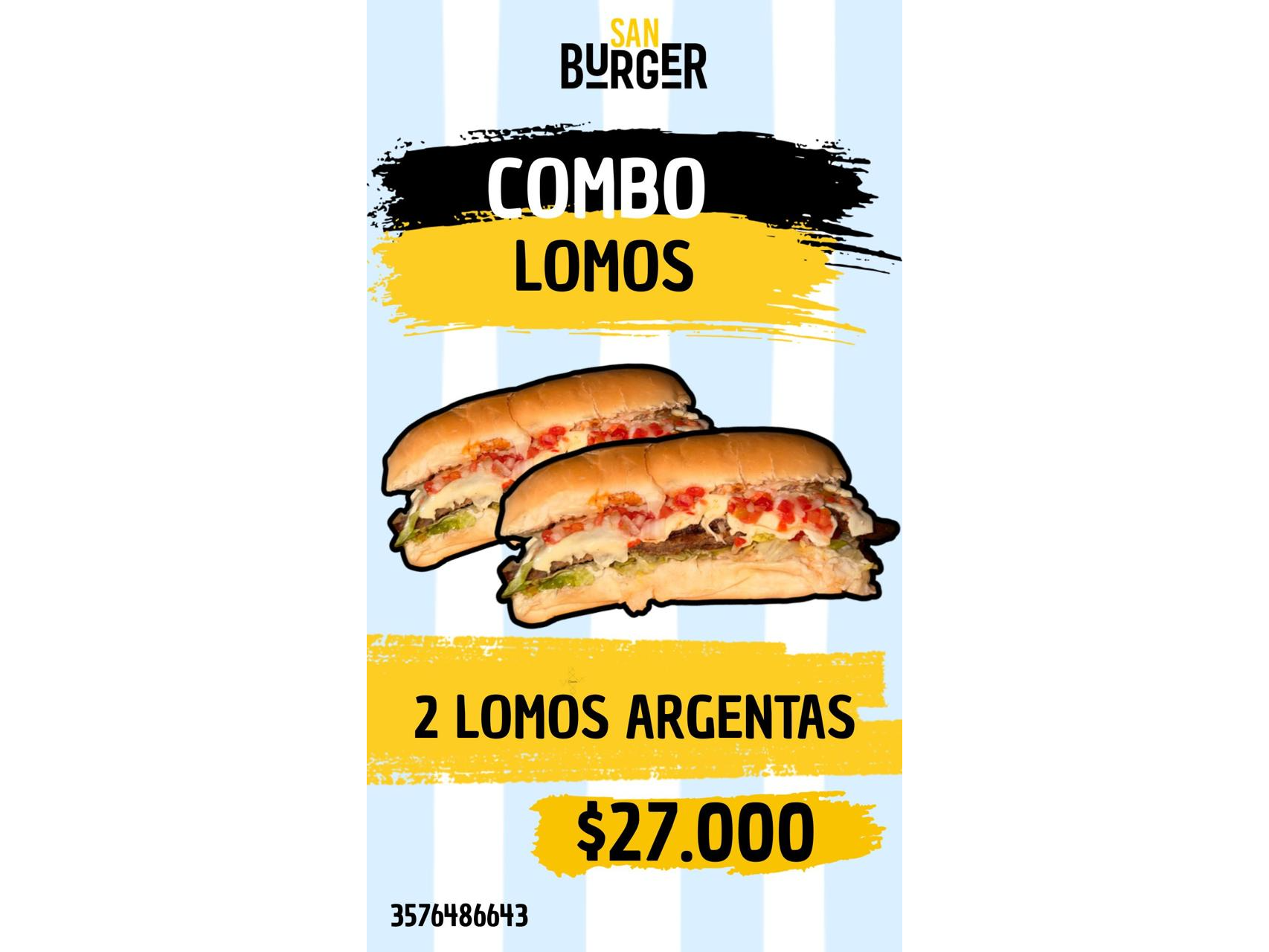 2 LOMOS ARGENTAS