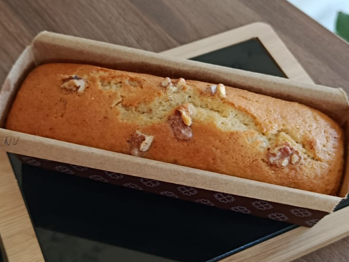 Budin - Vainilla con Núez