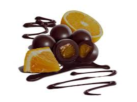 Naranja con Chocolate - 100 Gramos
