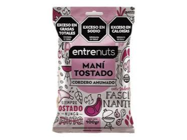 Mani Saborizados (Cordero Ahumado) ENTRENUTS x 100grs
