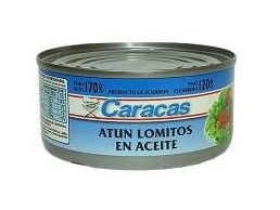 Lomo de Atun en Aceite Caracas