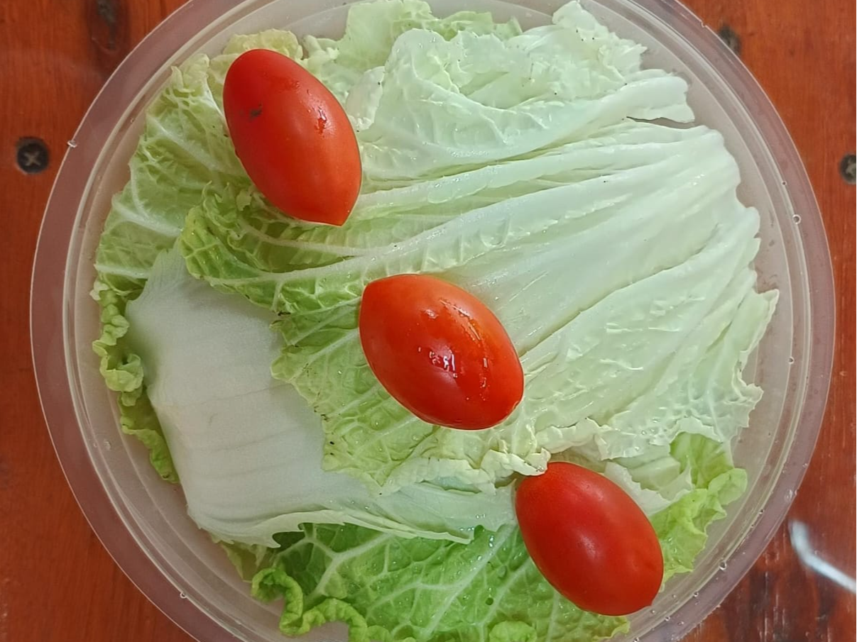 Ensalada Col China y Cherry